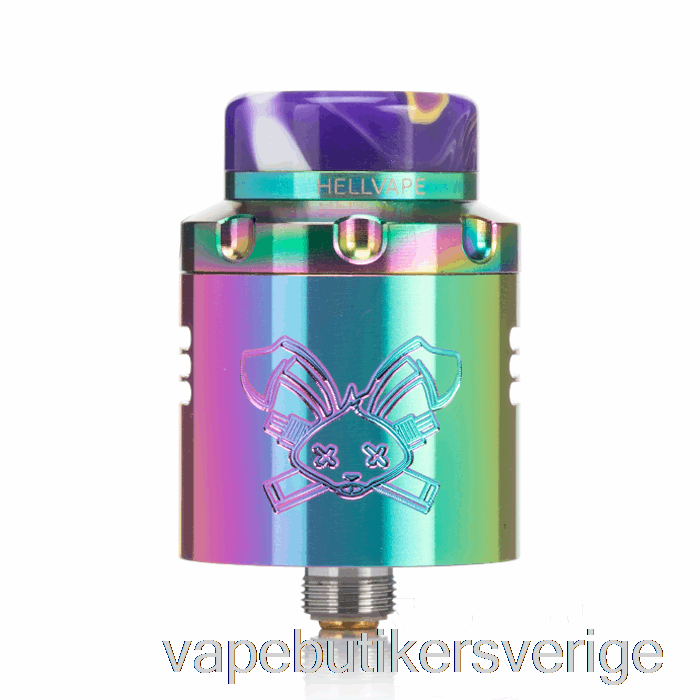 Vape Sverige Hellvape Dead Rabbit V3 24mm Rda Rainbow